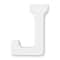 12 Pack: 4.75" White Wood Letter by Make Market®